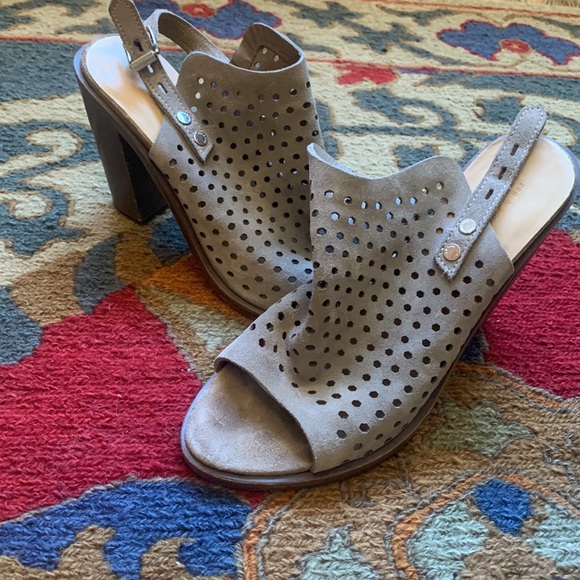 Rag and bone high heel suede sandals - Picture 2 of 5